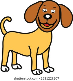 Dogs cute  baby vector illustration