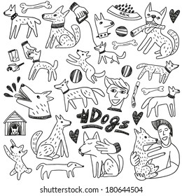 Dogs doodles