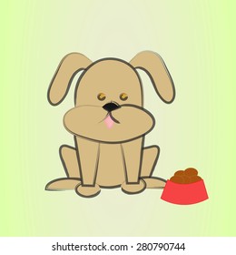 Dogs and food icons