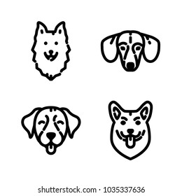 Dogs Icon Set