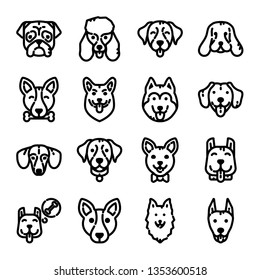 Dogs Icon Set