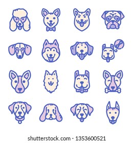 Dogs Icon Set