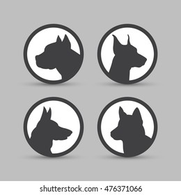 dogs icons