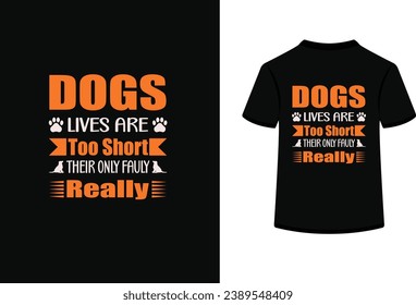 Dogs lives are too short their only fault really.