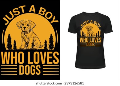 Dogs lover t shirt design, Animal lover t shirt design, Typography t shirt design, T shirt design