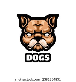 Dogs Mascot Logo Design Logo