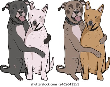 Los perros, a menudo conocidos como "el mejor amigo del hombre", son animales domesticados muy queridos, conocidos por su lealtad, compañerismo y afecto ilimitado. Descendientes de lobos, los perros han sido criados selectivamente