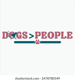 DOGS PEOPLE  DOG T-SHIRT DESIGN,