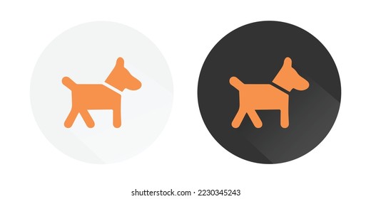 Dogs and puppy pet icon, Animal and Pet icon, Pet Care icon, Dog pet logo Colorful vector icons