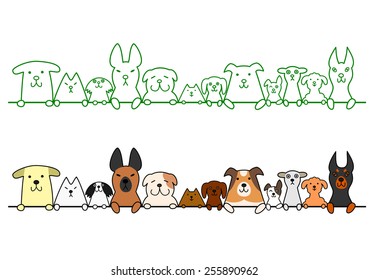 3,726 Dogs lined up Images, Stock Photos & Vectors | Shutterstock