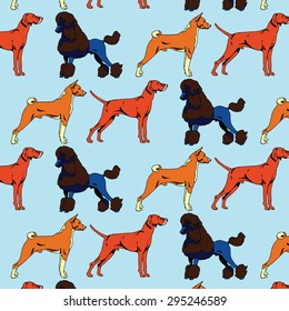 Dogs Set Pattern