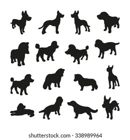 Dogs Silhouettes