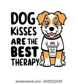 Dogs T Shirt Design vector template. Dog quotes typography for t-shirts design