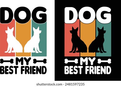 Dogs T-shirt Designs and Vector