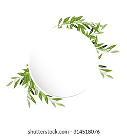 dogwood vector frame