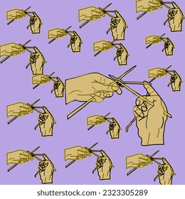 Doing knitting on your free time