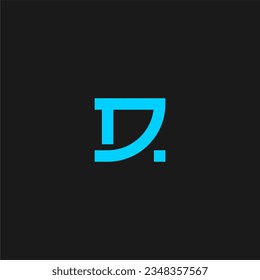 Logo-Konzept von Dojo und Buchstabe D Vektorsymbol