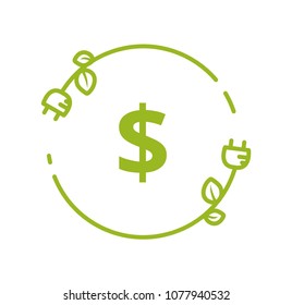 dolar save energy cost logo