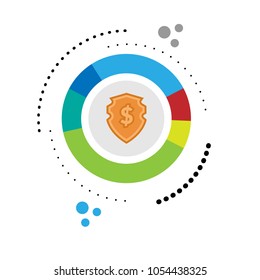 dolar vector icon.Can be used as icon or logo for websites, applications, mobile and UI design, vector illustration