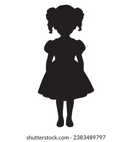 A Doll black Silhouette vactor
