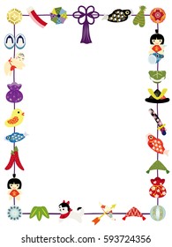 A doll decorating on a child's day which is traditional Japanese culture.