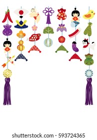 A doll decorating on a child's day which is traditional Japanese culture.