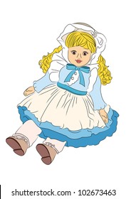 Doll, dolly, childrens toy