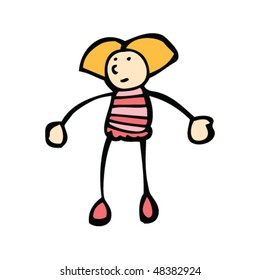 doll drawing