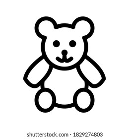 Doll icon or logo isolated sign symbol vector illustration - high quality black style vector icons
