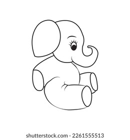 doll icon vector illustration simple design