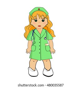Doll. Medical practice