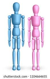 Doll Person robot icon