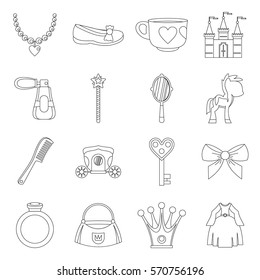 Doll princess items icons