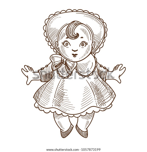 toy doll drawing