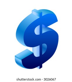 Dollar 3d illustration