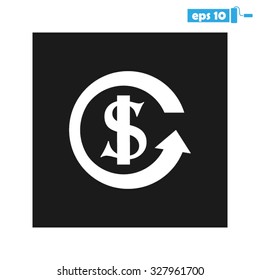 dollar arrow