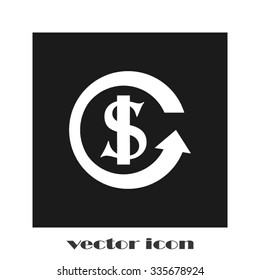 dollar arrow