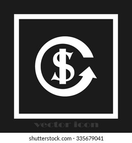 dollar arrow