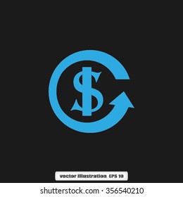 dollar arrow