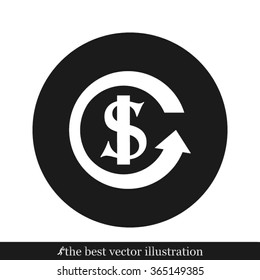 dollar arrow
