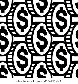 dollar background black modern monochrome trendy seamless simple for web