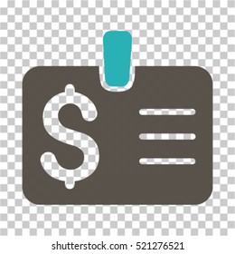 Dollar Badge icon. Vector pictograph style is a flat symbol, color, chess transparent background. Designed for software and web interface toolbars and menus.