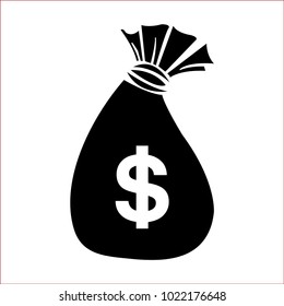 dollar bag icon
