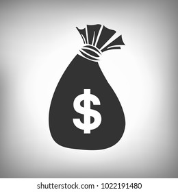dollar bag icon