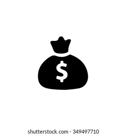 dollar bag icon