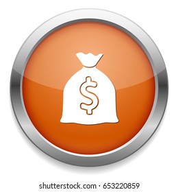 dollar bag icon