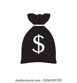 Dollar bag money cash coin business buy design.