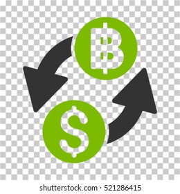 Dollar Baht Exchange icon. Vector pictograph style is a flat symbol, color, chess transparent background. Designed for software and web interface toolbars and menus.
