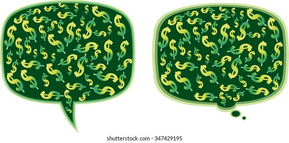 dollar balloon