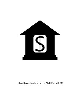 dollar bank icon